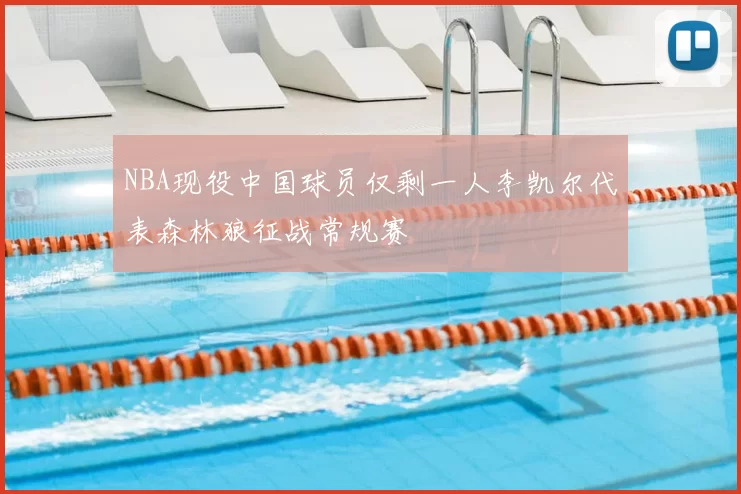 NBA现役中国球员仅剩一人李凯尔代表森林狼征战常规赛